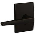 thumbnail image 1 of Schlage FC21ELR716CEN Custom Eller Passage & Privacy Door Lever Set - Bronze, 1 of 7