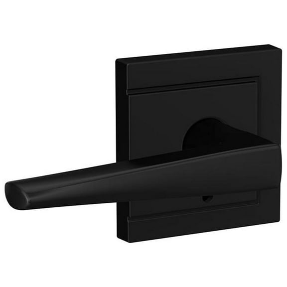 Schlage Fc21-Elr-Uld Custom Eller Passage & Privacy Door Lever Set - Black