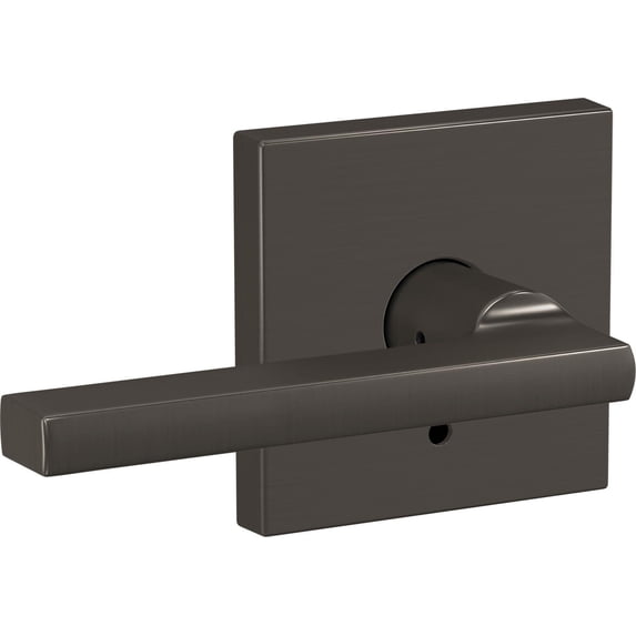 Schlage FC21LAT530COL Custom Latitude Passage & Privacy Door Lever Set - Stainless Steel