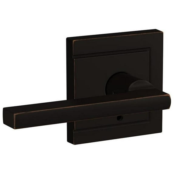 Schlage Fc21-Lat-Uld Custom Latitude Passage & Privacy Door Lever Set - Bronze