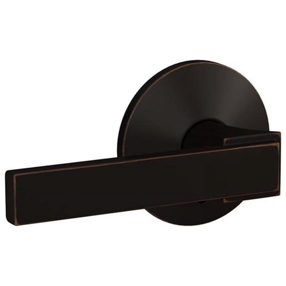 Schlage FC21NBK716KIN Custom Northbrook Passage & Privacy Door Lever Set - Bronze