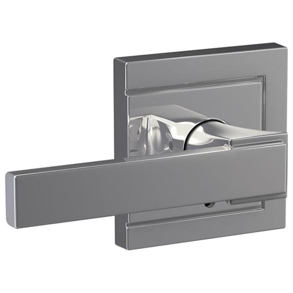 Schlage Custom Northbrook Hall-Closet and Bed-Bath Lever with Upland Trim