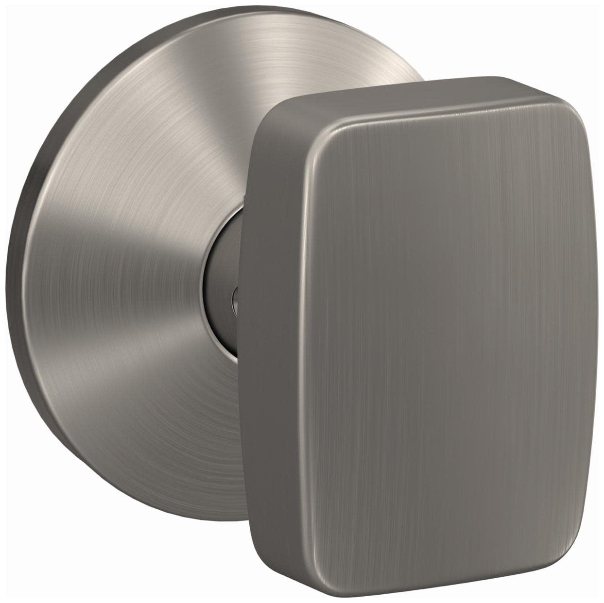 Schlage FC21NIX619KIN Custom Nixon Passage Or Privacy Door Knob Set - Nickel