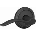 thumbnail image 1 of Schlage FC21PEN622IND Custom Pennant Passage Or Privacy Door Lever Set - Black, 1 of 7