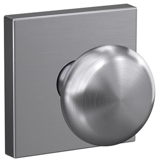 Schlage FC21PLY626COL Custom Plymouth Passage & Privacy Door Knob Set - Chrome
