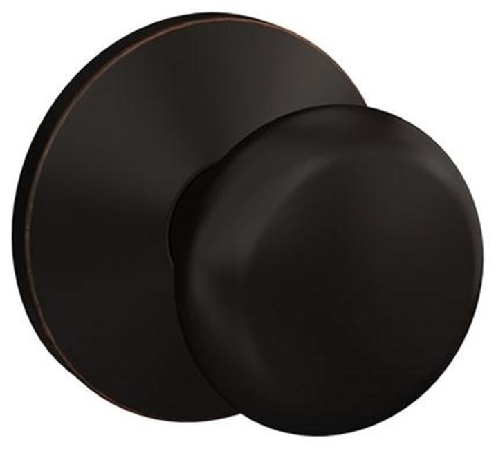 Schlage FC21PLY716KIN Custom Plymouth Passage & Privacy Door Knob Set - Bronze