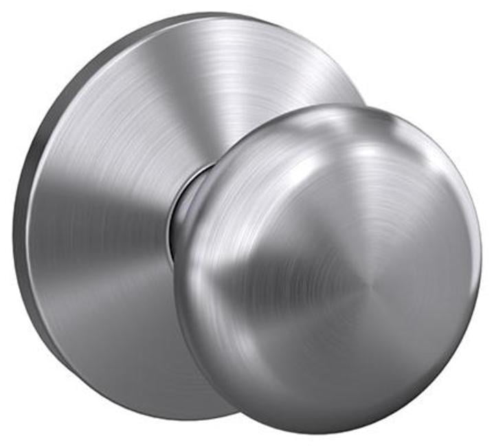 Schlage FC21PLY626KIN Custom Plymouth Passage & Privacy Door Knob Set - Chrome