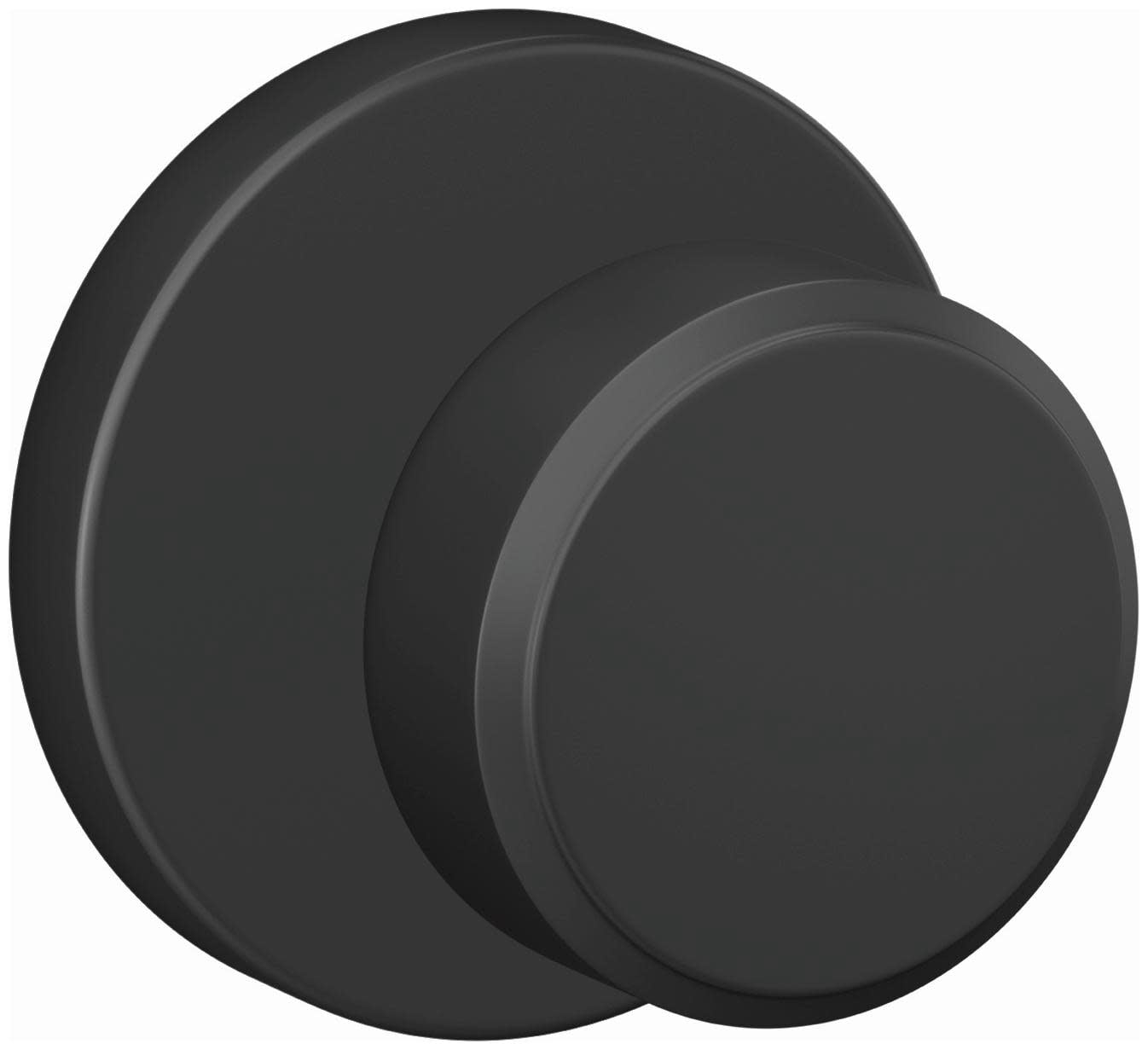 Schlage FC21SWA622HOW Custom Swanson Passage Or Privacy Door Knob Set - Black
