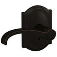 thumbnail image 1 of Schlage Fc21-Wit-Cam Custom Whitney Passage & Privacy Door Lever Set - Bronze, 1 of 7