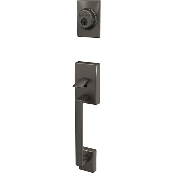 Schlage FC58CEN530 Custom Century Keyed Entry Single Cylinder Sectional Handleset -