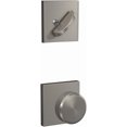 thumbnail image 1 of Schlage FC59SWA619COL Custom Single Cylinder Keyed Entry Interior Only Pack - Nickel, 1 of 7