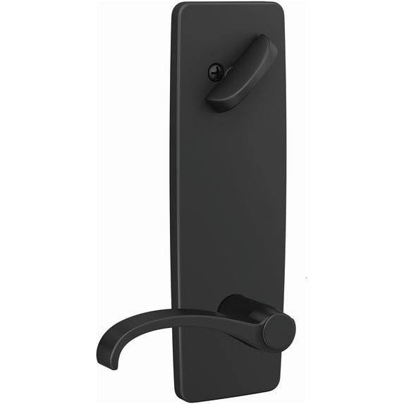 Schlage Fct59-Wit-Gee Custom Single Cylinder Keyed Entry Interior Only Pack - Black