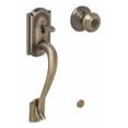 thumbnail image 1 of Schlage FE285CAM609GEO Camelot Lower Handleset Featuring The Georgian Knob For Use - Brass, 1 of 7