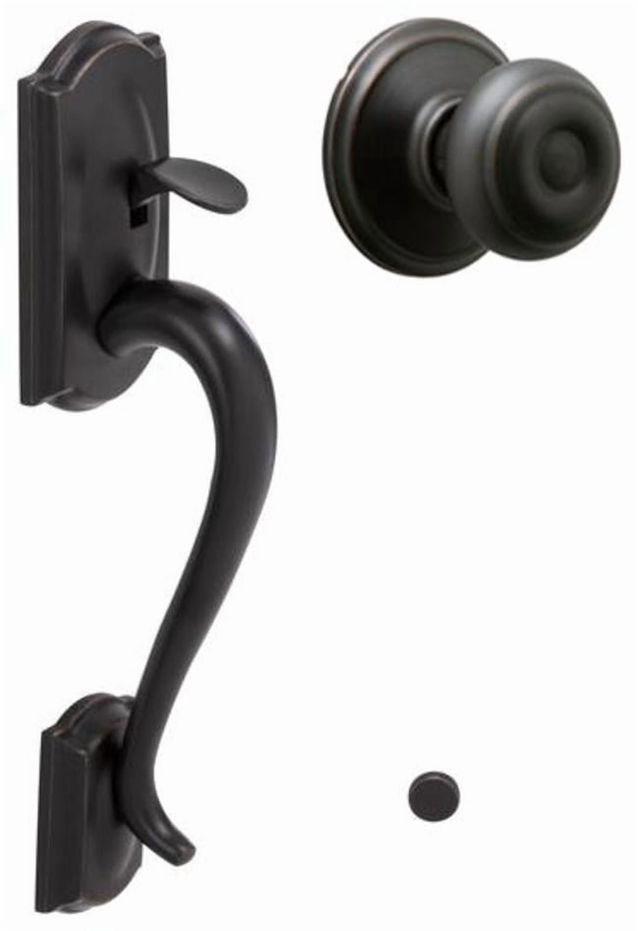 SCHLAGE FE285CAM716GEO Camelot Georgian Knob Bottom Half HNDL 1