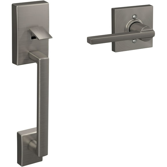 Schlage Fe285-Cen-Lat-Col Century Lower Half Handleset For Electronic Deadbolt - Nickel