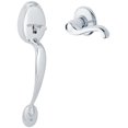 thumbnail image 1 of Schlage FE285PLY625FLALH Plymouth Lower Handleset For Schlage Deadbolts - Chrome, 1 of 5