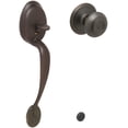 thumbnail image 1 of Schlage Fe285-Ply-Geo Plymouth Keyed Entry Handleset - Bronze, 1 of 3