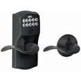 thumbnail image 1 of SCHLAGE FE575 CAM 716 ACC Camelot Keypad Entry with Auto-Lock and Accent Levers, Aged Bronze, 1 of 5