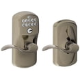 thumbnail image 1 of Schlage FE595 PLY 620 Acc Plymouth Keypad Entry with Flex-Lock and Accent Style Levers, Antique Pewter, 1 of 4