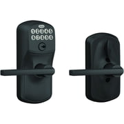 SCHLAGE FE595 PLY 622 LAT Keypad Entry with Flex Electronic Lock, Matte Black