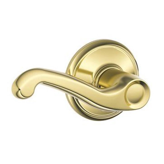 Schlage Flair Lever with Camelot Trim Keyed Entry Lock