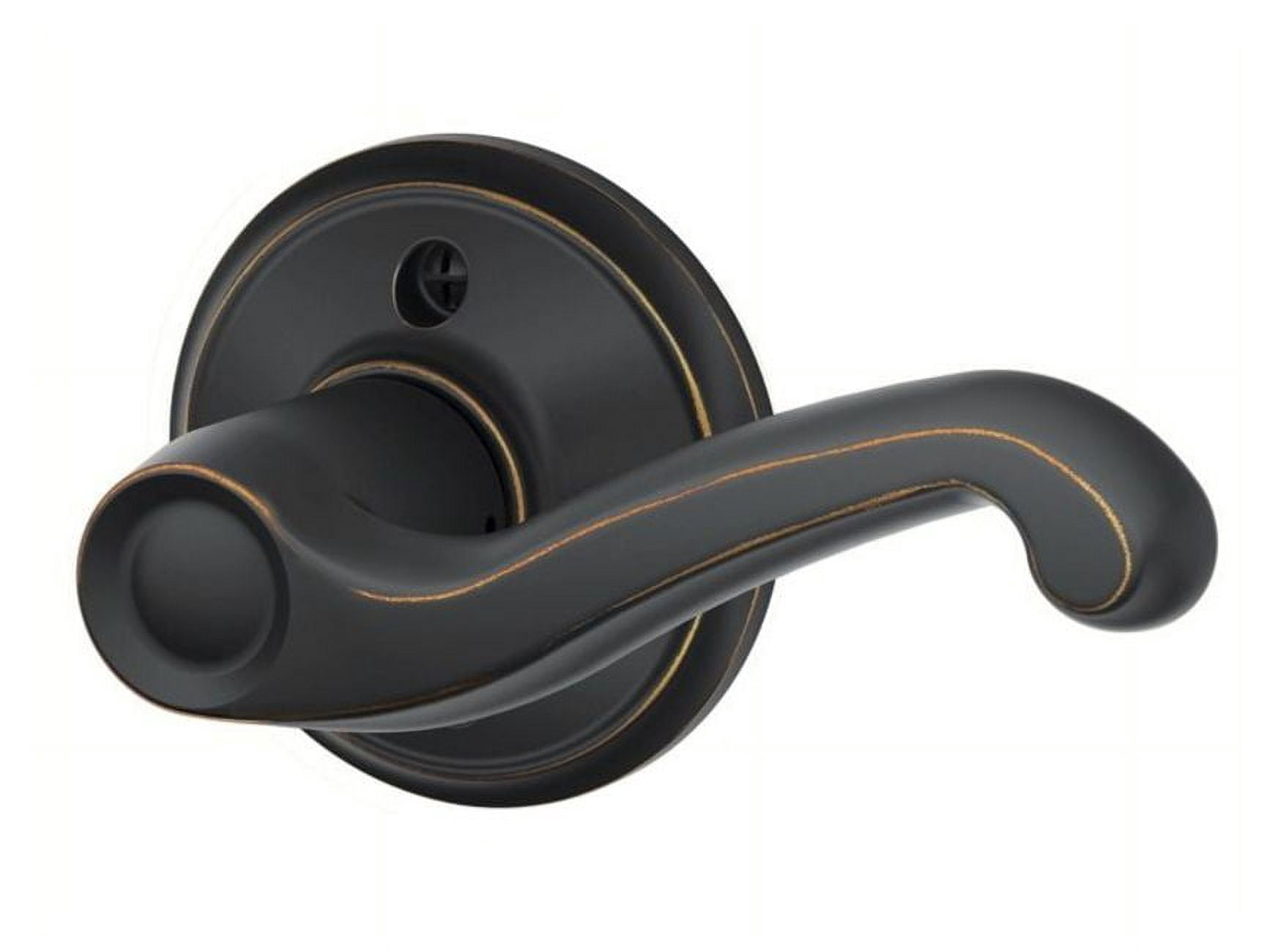 Schlage Avanti Right-Handed Decorative Lever - Antique Pewter, Non-Turning Trim, F170 AVA 620 RH