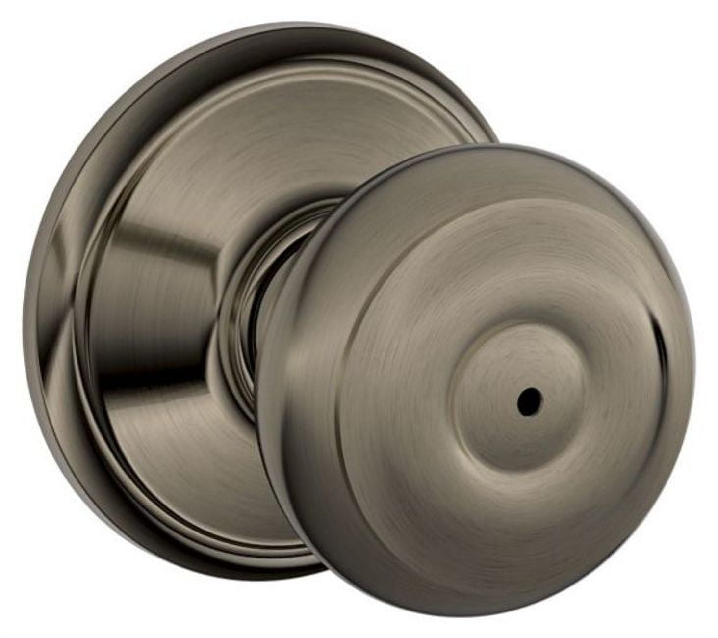 SCHLAGE F40 GEO 609 CAM Camelot Collection Georgian Bouton De Confidentialité Laiton Antique