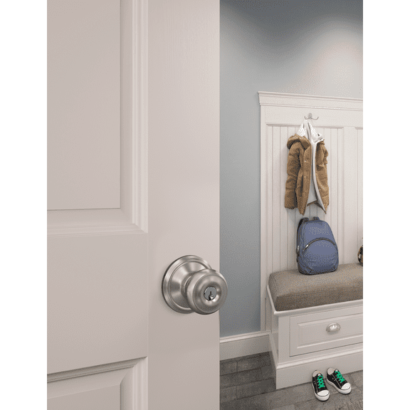 Schlage Georgian Keyed Entry Door Knob - Pack of 12  Residential Use, Standard Application