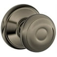 thumbnail image 1 of SCHLAGE LOCK F10VGEO620 GEORGIAN PASSAGE KNOB PEWTER Finish=Antique Pewter, 1 of 5