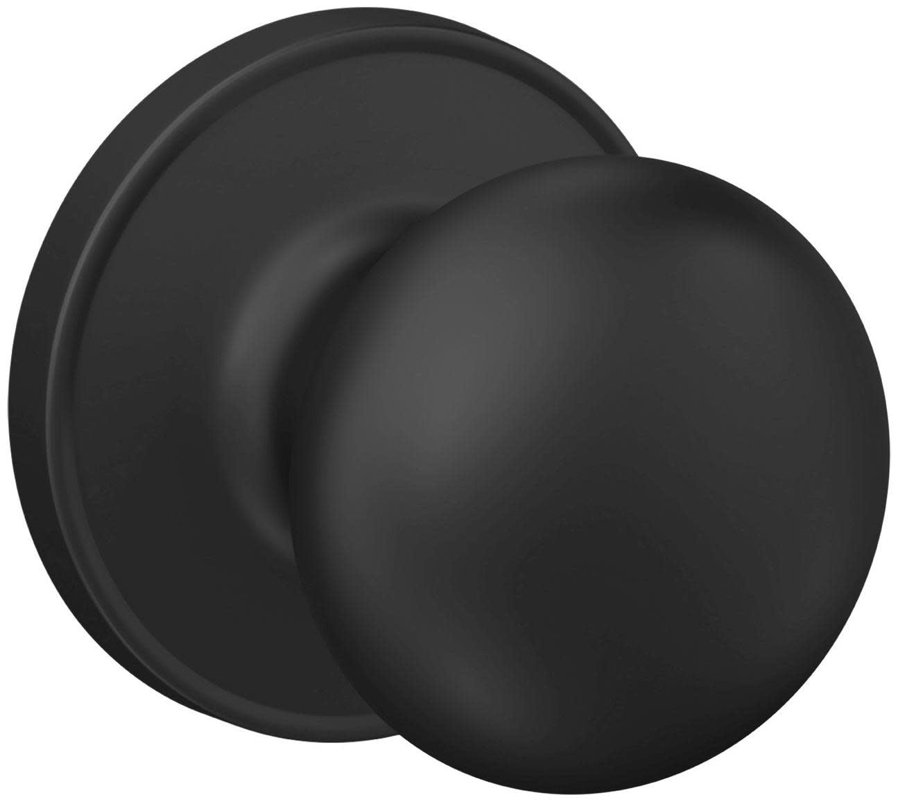 SCHLAGE J10STR622 J10-STR Stratus Passage Door Knob Set with Round Rose from The J Series
