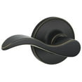 thumbnail image 1 of Schlage J10SEV716 Seville Hall and Closet Lever, Aged Bronze, 1 of 3