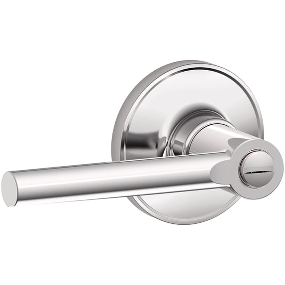 Schlage J40BRW625 Broadway Privacy Door Lever Set From The J-Series - Chrome