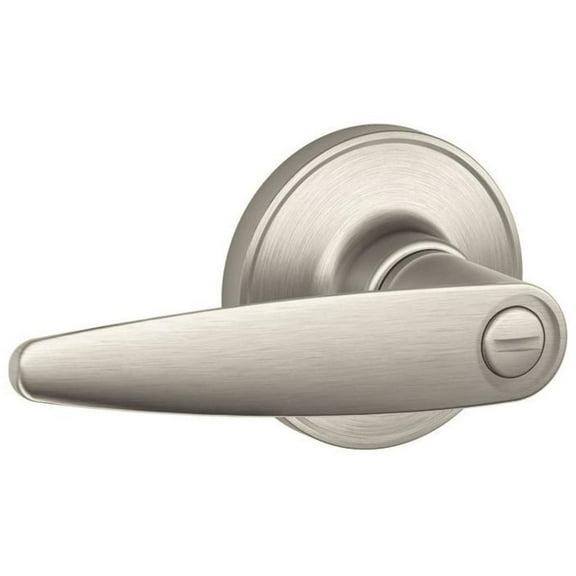 Schlage J40-Dov Dover Privacy Door Lever Set From The J-Series - Nickel
