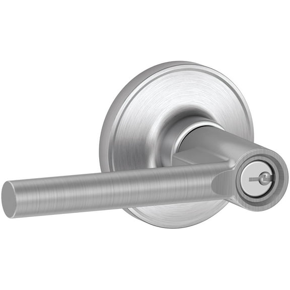 Schlage J54-Brw Broadway Single Cylinder Keyed Entry Door Lever Set From The J-Series -