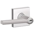 thumbnail image 1 of Schlage J54SOL625COL Solstice Single Cylinder Keyed Entry Door Lever Set - Chrome, 1 of 2