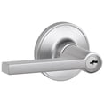 thumbnail image 1 of Schlage J54SOL626 Solstice Single Cylinder Keyed Entry Door Lever Set From The J-Series -, 1 of 2