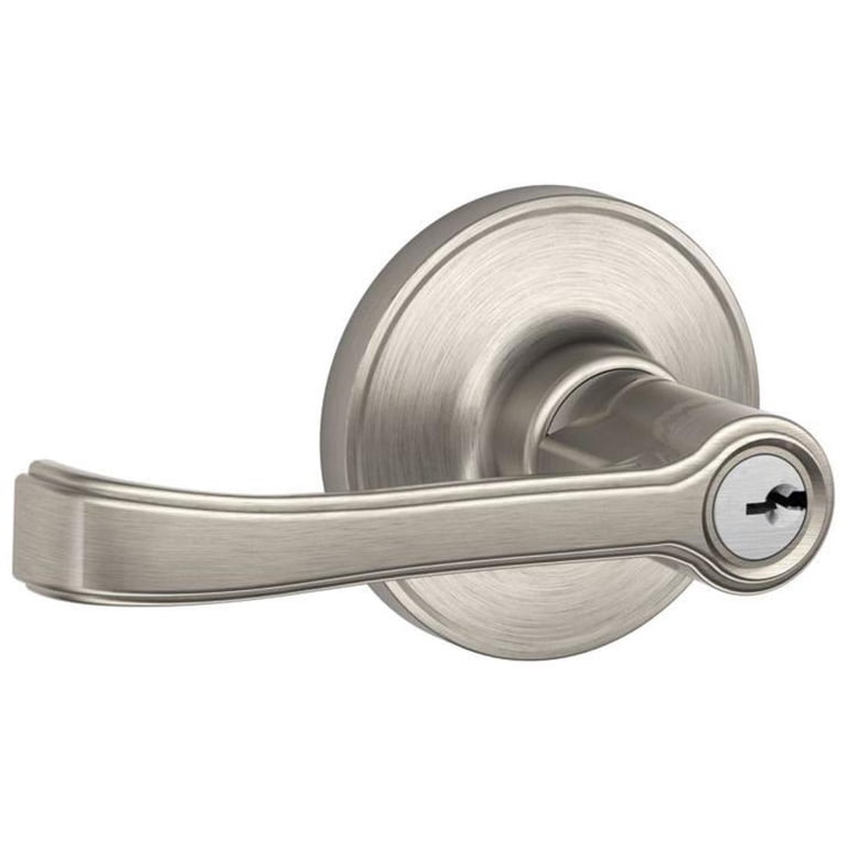 Schlage J54TOR619 Torino Single Cylinder Keyed Entry Door Lever