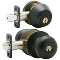 thumbnail image 1 of Schlage JC60VSTR716 Stratus Keyed Entry Lever and Deadbolt Combo, 1 of 1