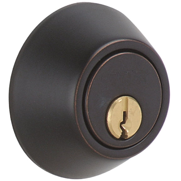 Schlage JD60V716 ABRZ 1 Cylinder Deadbolt, Aged Bronze, Key Lock