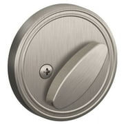 Schlage Jd80 One Sided Deadbolt From The Jd-Series (Formerly Dexter) - Nickel