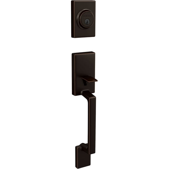 Schlage Jh58-Sut Sutton Exterior Only Sectional Single Cylinder Keyed Entry Handleset From