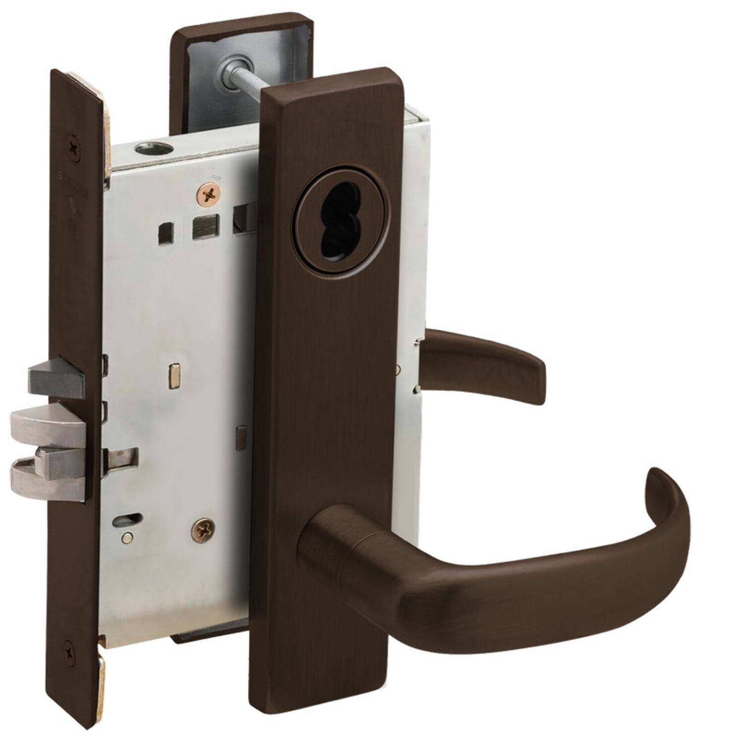 Schlage L9080J 17L 613 Grade 1 Storeroom Mortise Lock Schlage FSIC Less ...