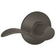 thumbnail image 1 of Schlage Lock Company Acc 613 Schlage Accent F10 Flat Wave Reversible Door Lever Lock, Oil Rubbed, Bronze, 1 of 7