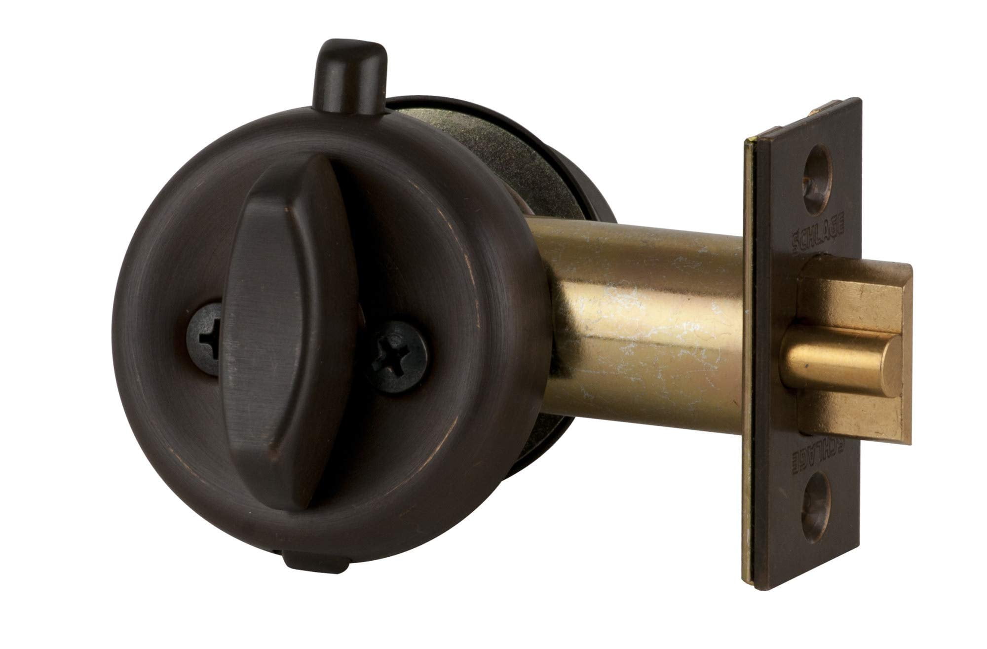Schlage Lock Company B250613 Single Cylinder 6 Pin Dead Latch with 2 3/ ...