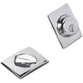 thumbnail image 1 of Schlage Lock Company B60CEN625 Single Cylinder Grade 1 Deadbolt with Decorative Century Rose, Polished Chrome, 1 of 5