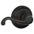 thumbnail image 1 of Schlage Lock Company Callington Left Handed Lever with Andover Trim Non-Turning Lock, Aged Bronze F170 CLT 716 AND LH, 1 of 2