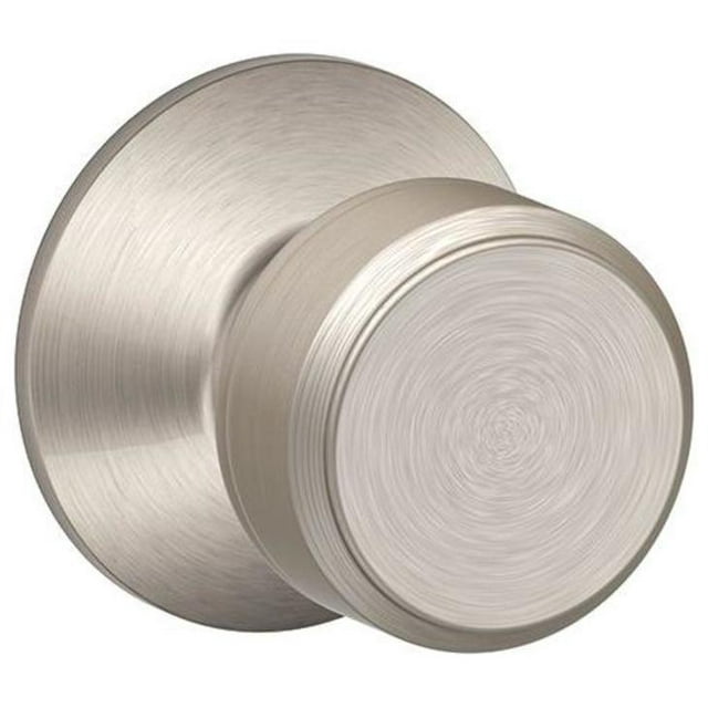 Schlage Lock Company F10 V BWE 619 Schlage F10-BWE Bowery Passage Door Knob Set from the F-Series, Satin Nickel