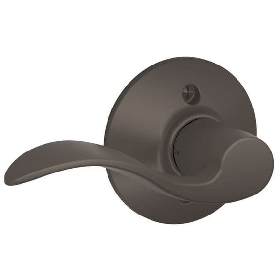 Schlage Lock Company F170ACC613LH Acc 613 Schlage F170 Lh Dummy Door Lever, 2.72 In Projection X 4-1/8 In L, Oil Rubbed,