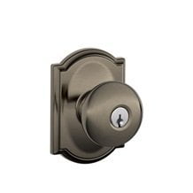 Schlage Lock Company F51APLY620CAM F51A Plymouth 620 CAM 16211 10027 Camelot Deco Rose Entry