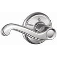thumbnail image 1 of Schlage Lock Company Flair Left Handed Lever Non-Turning Lock, Bright Chrome (F170 FLA 625 LH), 1 of 2